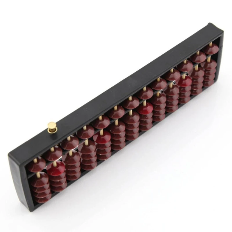 Портативный ABS пластик 13 колонки Abacus арифметические студентов для изучения