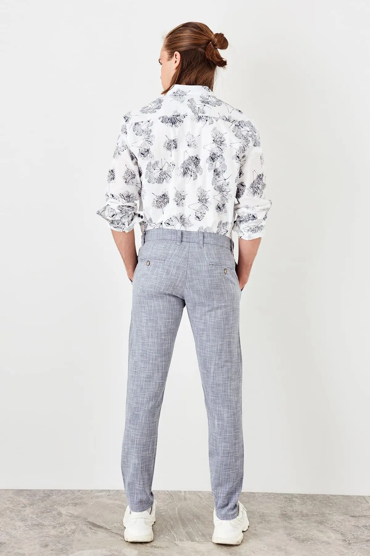 Trendyol новый темно-синий мужской белье Looking брюки TMNSS19RS0044 | Женская одежда