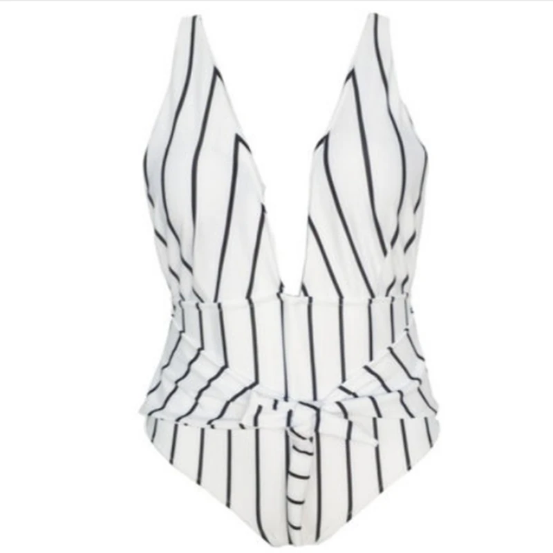 Сексуальный летний женский купальный костюм мягкий цельный купальник пуш ап