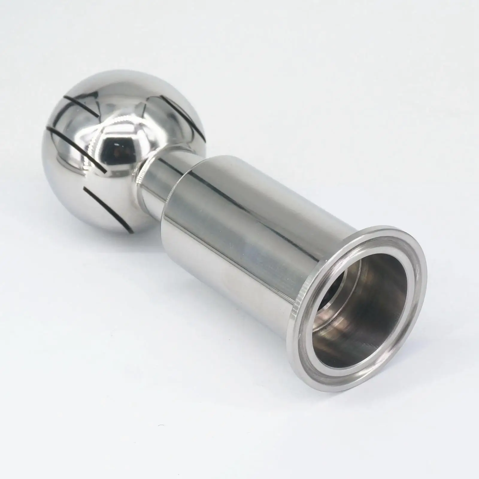 1 5 &quotTri clamp SS304 нержавеющая сталь вращающийся спрей мяч 50 мм наконечник O/D зажим CIP