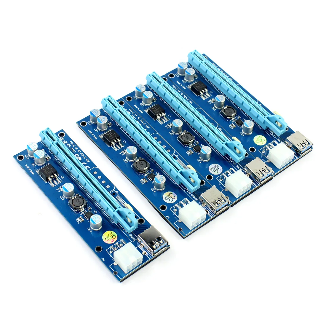 Карта расширения PCIe 1-4 PCI Express 16X адаптер с портом PCI-E 1X на внешний 4 слота PCI-e |