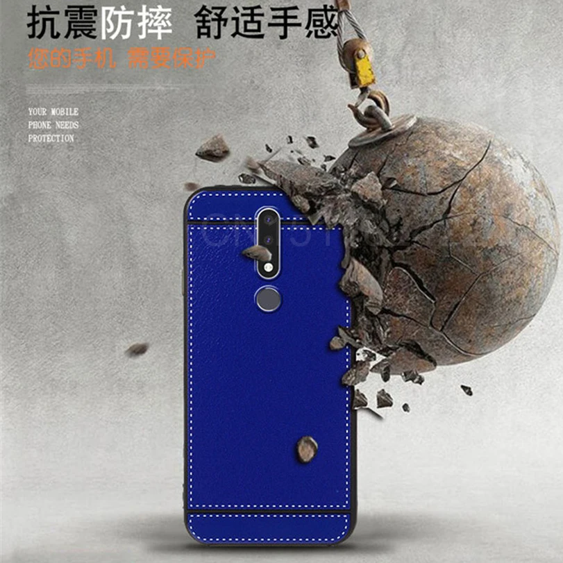 Силиконовый чехол для Nokia 3 1 Plus кожаный мягкий ТПУ X3 Fundas TA-1104 TA-1117 6 0 дюйма |