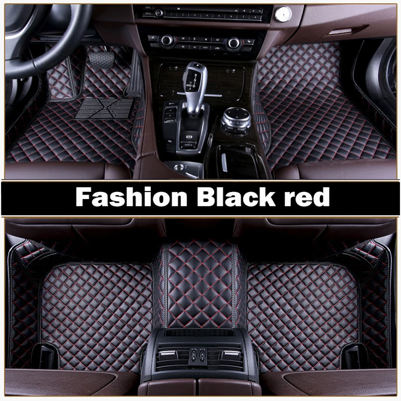 

"Custom car floor mats Case for Porsche Cayenne SUV 911 Cayman Macan 5D Waterproof leather Anti-slip carpet liners