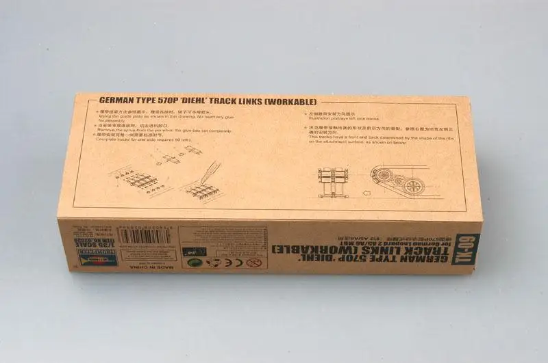 Trumpeter 1/35 02039 Тип 570P &quotDiehl&quot леопард 2 тарк ссылки модель сборки | Игрушки и хобби