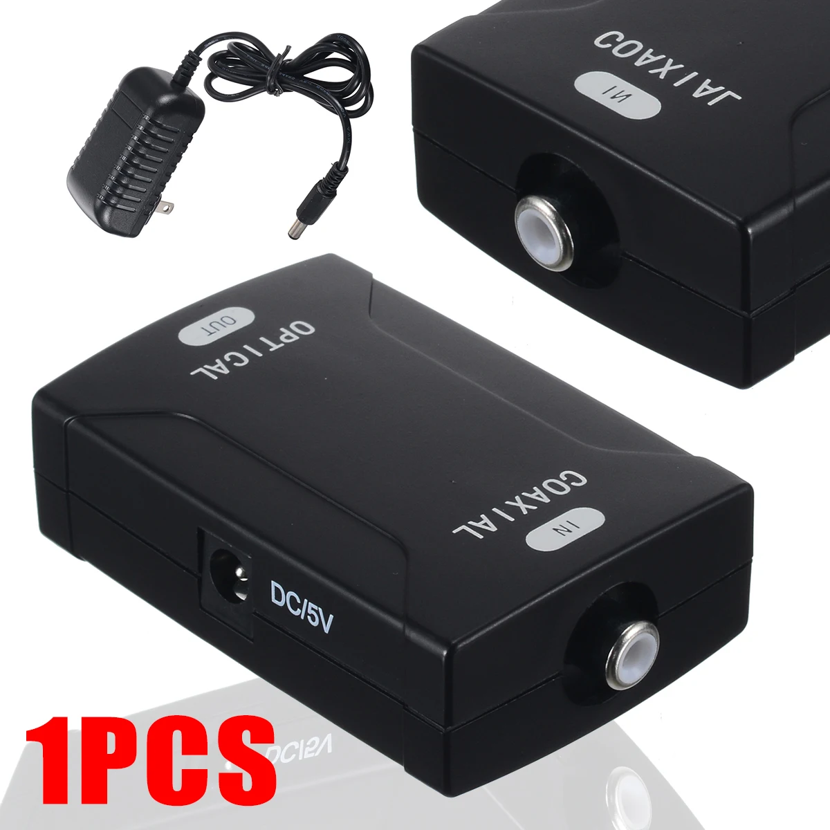 1 шт. Американский штекер коаксиальный RCA к оптическому TOSlink SPDIF сигнал цифровой
