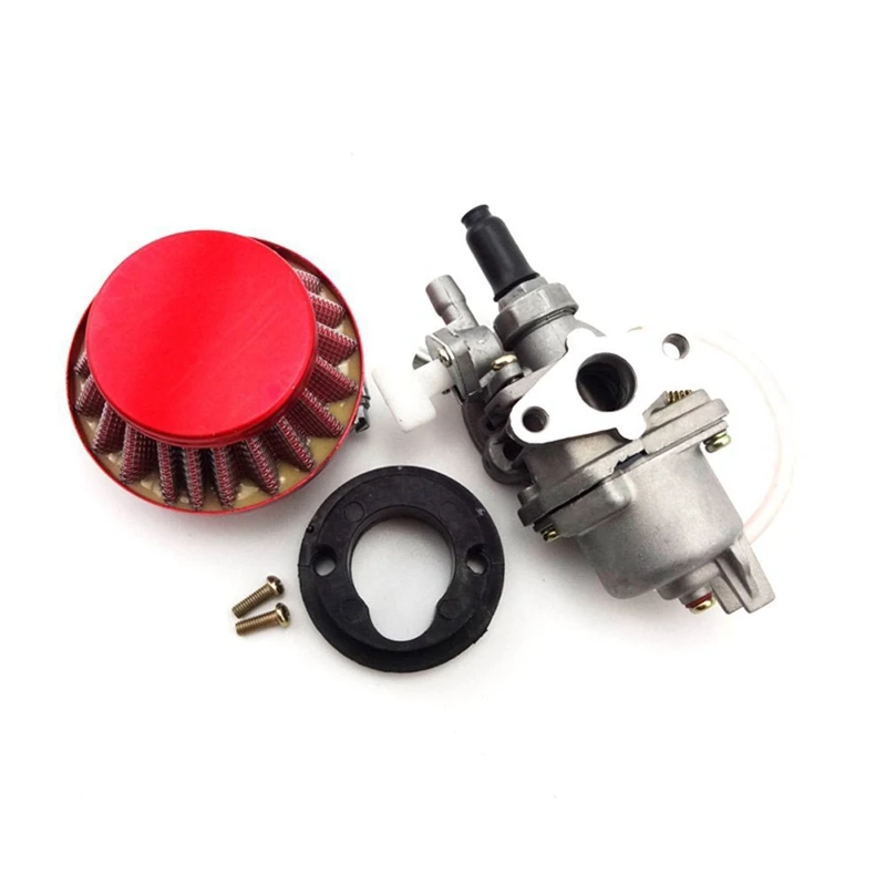 Carburetor Carb Carby + Air Filter Stack For 2 Stroke 47Cc 49Cc Engine Parts Mini Moto Kids Atv Quad Dirt Pocket Bike Minimo | Автомобили