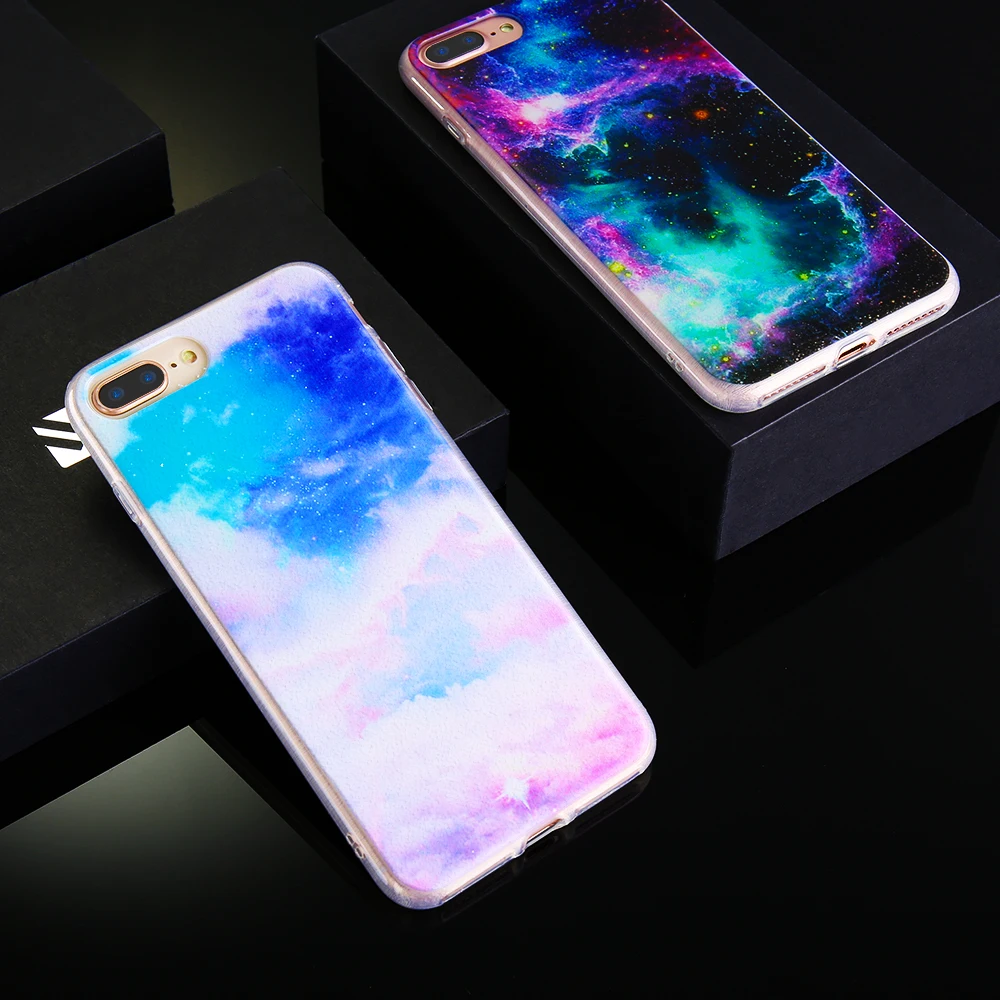 Силиконовый чехол KISSCASE Night Dream для Samsung Galaxy note 9 8 S8 S9 Plus звездное небо A3 A5 2017 A7 2018 |