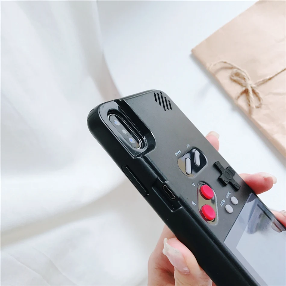 KISSCASE Ретро чехол для телефона iPhone 5 7 8 6s Plus классический цветной экран 36 X XS MAX XR Fundas