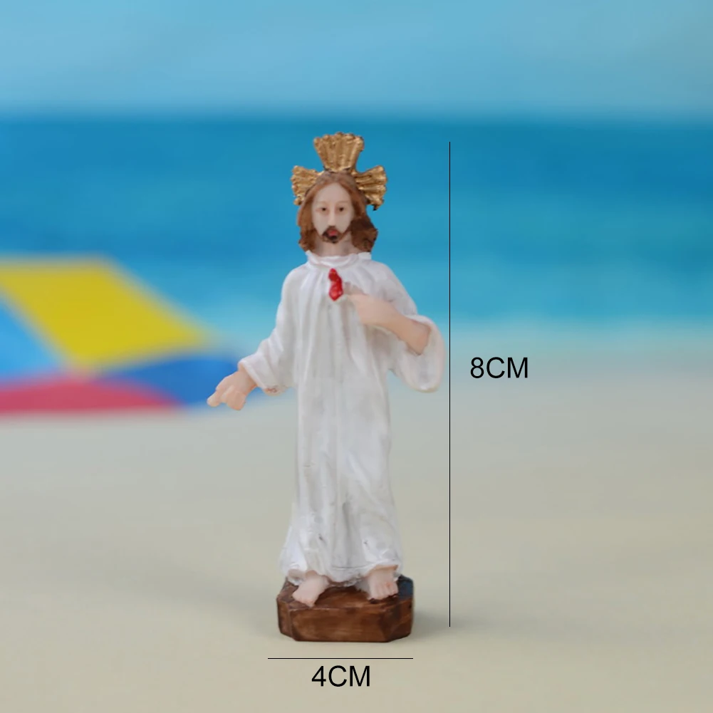 Комплект из 2 предметов изысканные фигурки папы и Мадонны для маленьких