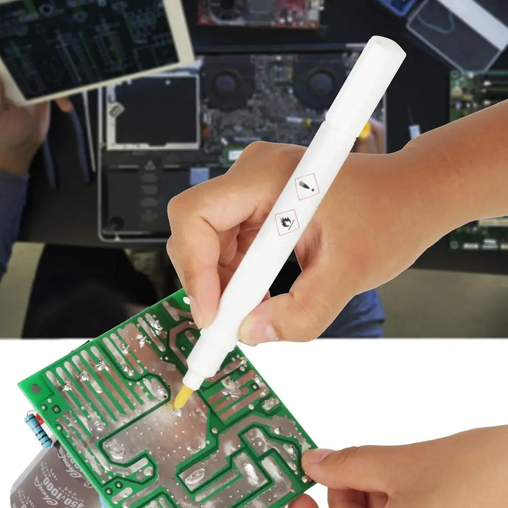 Новый CW8100 13 см паяльная канифоль поток ручка с низким уровнем твердых тел Non