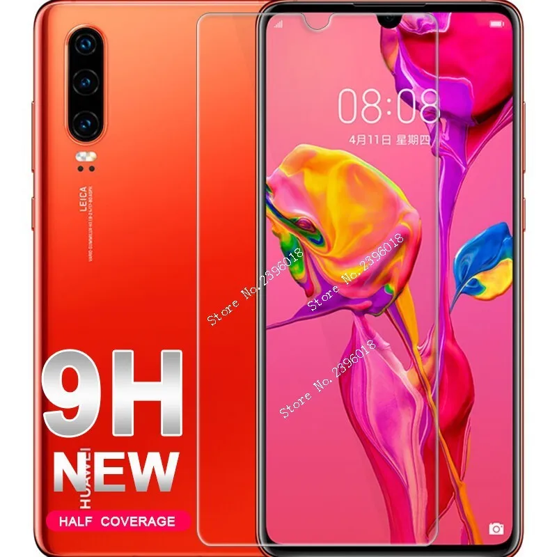 Защитное стекло закаленное 2.5d для Huawei P30 P20 Lite Pro Honor 8a 8c 20i Nova 4E 3i|Защитные стёкла и