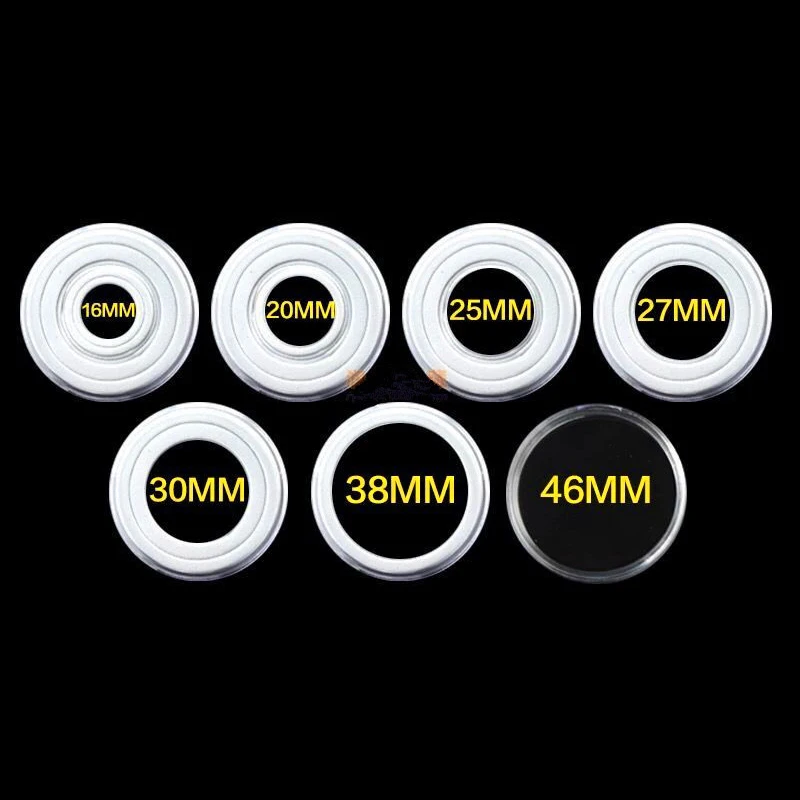 30 карманов пластиковые держатели для монет хранилище коллекция кейс альбома