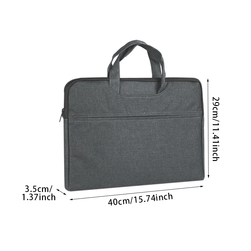 Unisex Document Bags Business Briefcase Travel Organizer Pouch Folder Passport Holder Laptop Handbag Trip Notebook Accessories