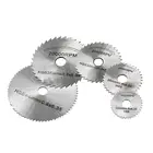 6 шт. диски для циркулярной пилы из быстрорежущей стали, режущие диски 6 мм, быстрорежущие высококачественные лезвия для электрической шлифовальной пилы для роторного инструмента