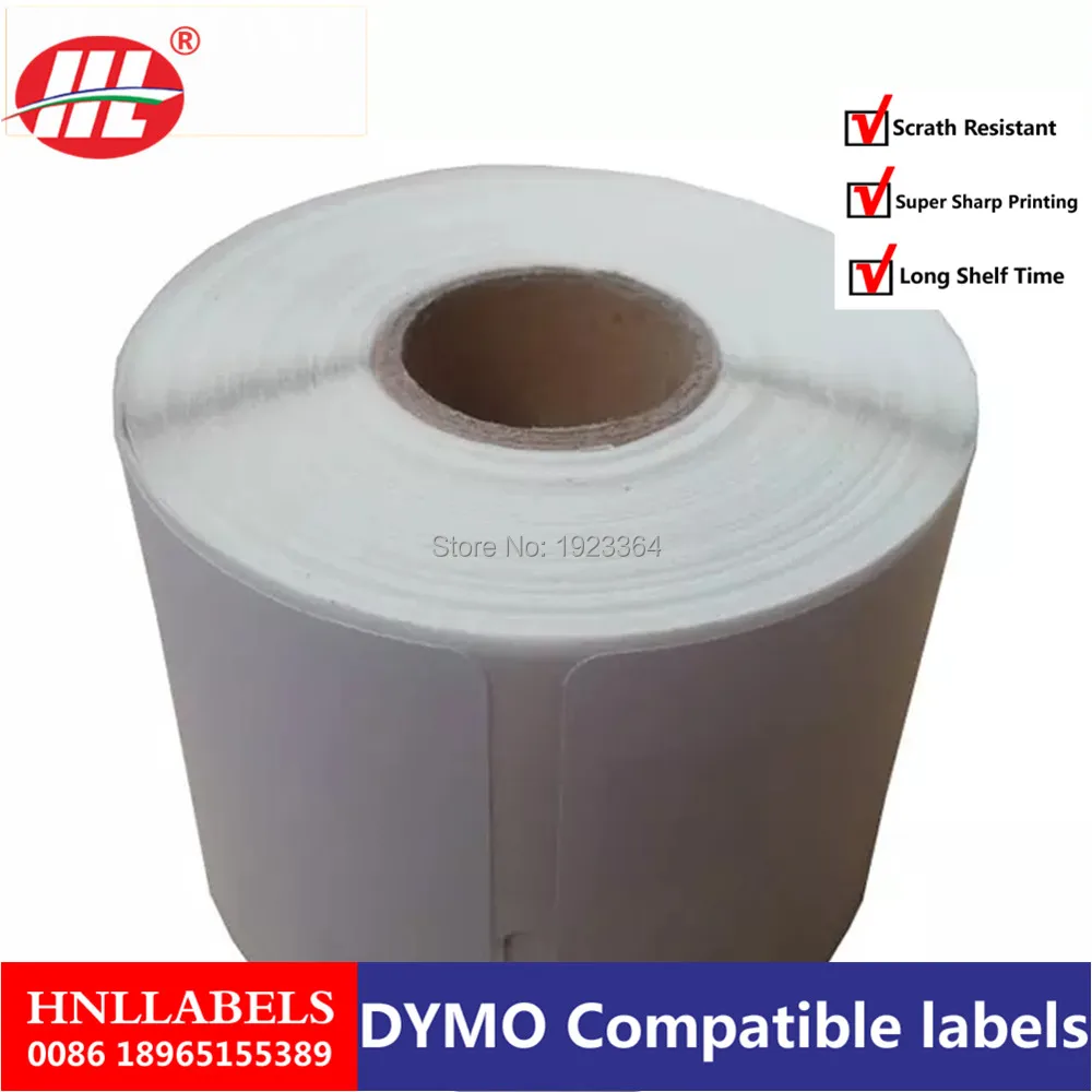 

4X Rolls dymo compatible 99014