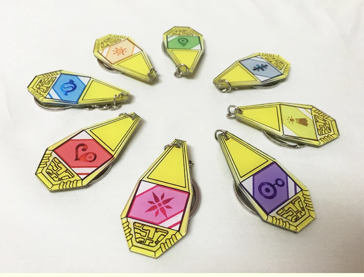 Digimon Приключения 15-я годовщина ver Tag Crest эмблемы значки акриловые очаровательные