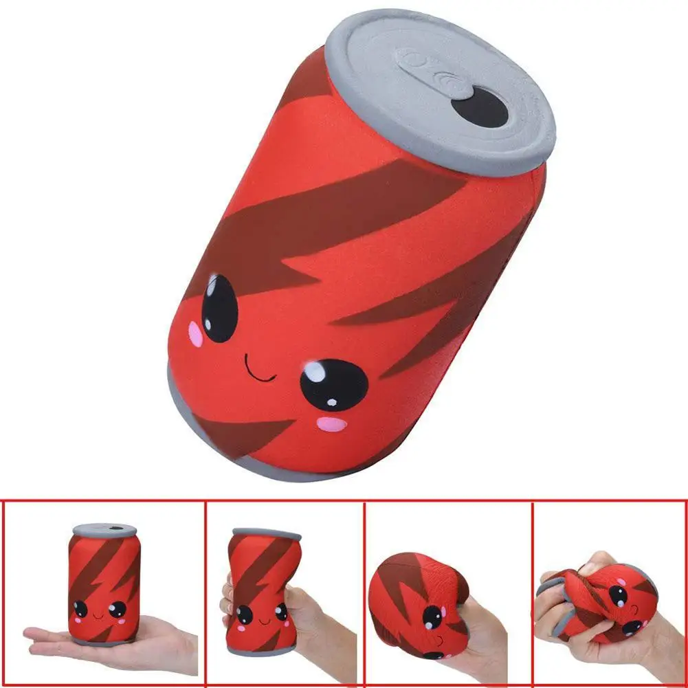 Simulation Coke Can Toy Rebound Slowly and Simulate Slow Down The Decompression PU | Игрушки и хобби