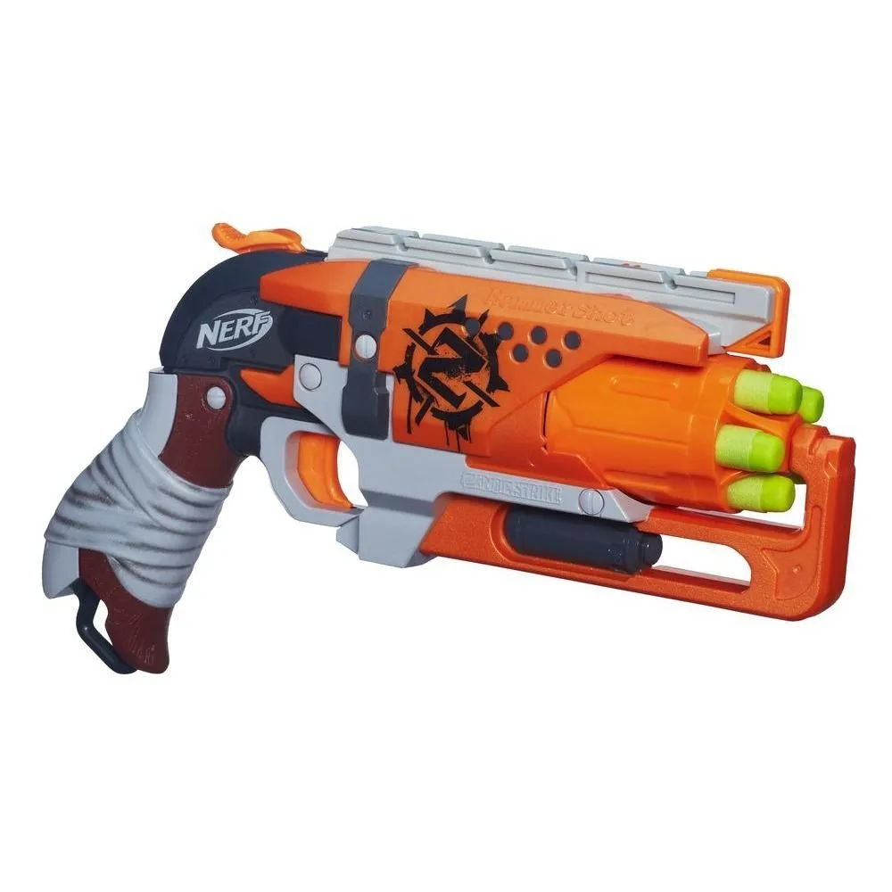 Nerf Zombie Strike Hammershot Blaster Hasbro A4325|Игрушечное оружие| |