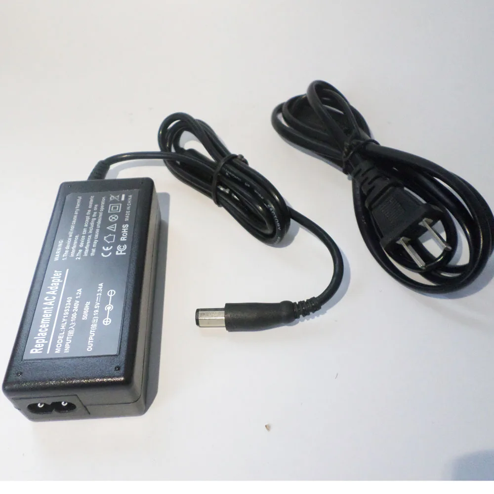 

PA-21 PA21 AC/DC Adapter Laptop Power Charger Octagon Plug For Dell Inspiron 1318 1440 1530 1545 1546 1551 19.5V 3.34A 65w