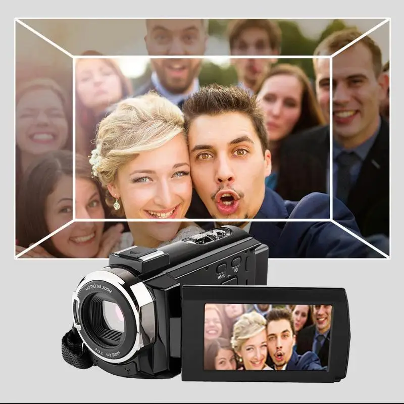 Vanpower новинка P13 беспроводная Wi Fi Full HD 2160 P 4 K 48MP 16X зум ips сенсорный экран камера Gome