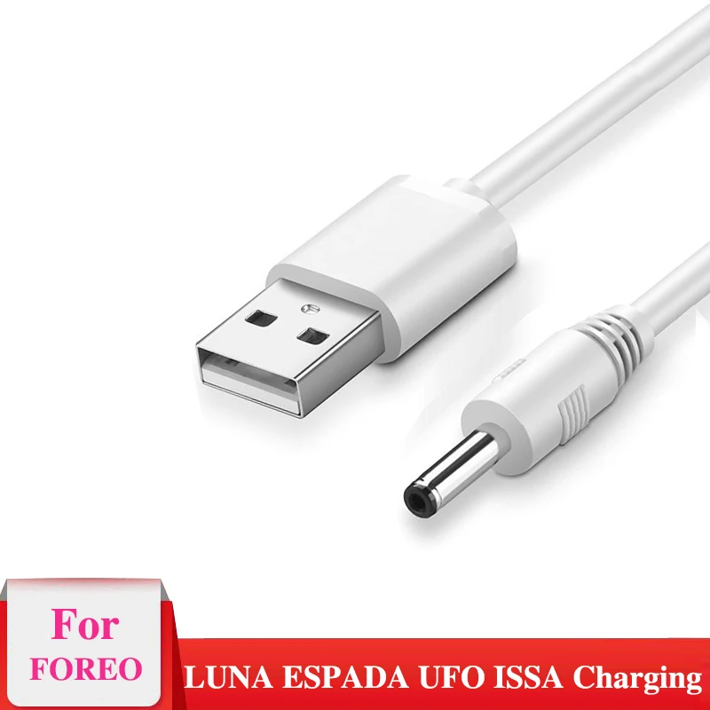 USB зарядное устройство кабель для Foreo лица Спа Массажер для очищения Luna Luna2 Luna3 мини 2 Go Luxe зарядный usb-шнур