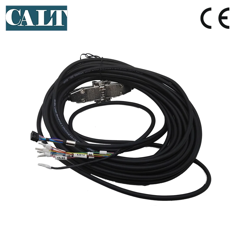 Кодер ECN1313 2048 экранированный кабель 10 12 pin Heidenhain Кабель с разъемом DB15 открытые
