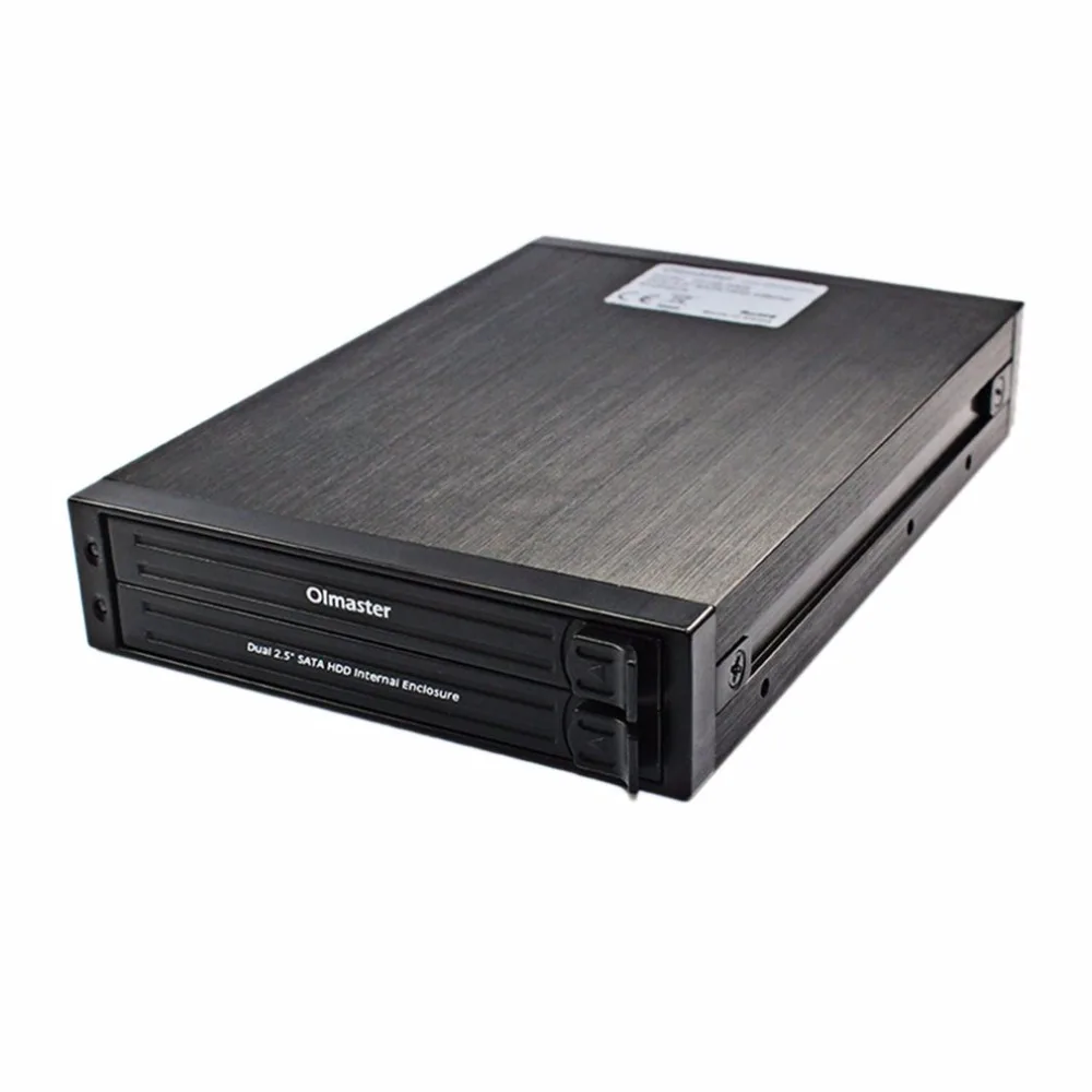 Oimaster He 2005 двойной 2 5 дюймов Sata Hdd внутренний корпус жесткий диск мобильный стеллаж