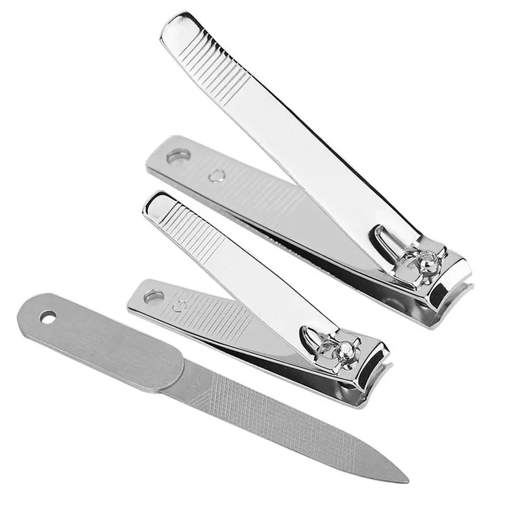 3 шт. машинка для стрижки ногтей из нержавеющей стали|Пилки и буферы| |