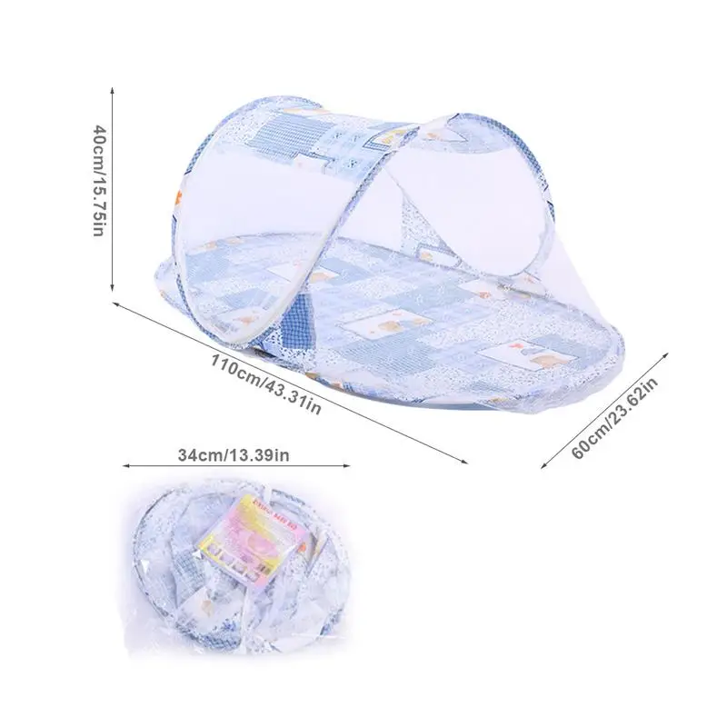 Складная москитная сетка детская всплывающая кровать мультяшная кроватка