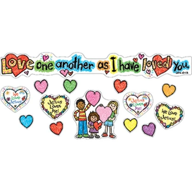 Carson Dellosa CD 210020 Love One Another Mini Набор игрушек Gr Pack 3| |