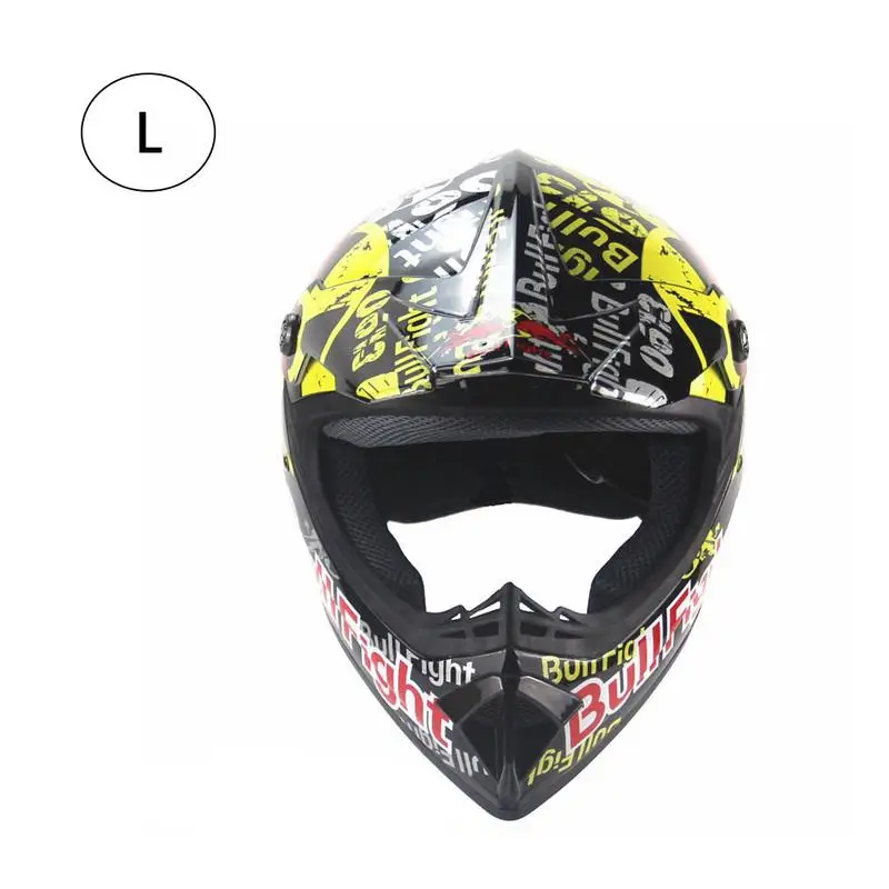 

Universal Four Seasons Motocross Helmets Men And Women Battery Car Helmet Mountain Bike Full Helmet DH Downhill Red Bullfighting