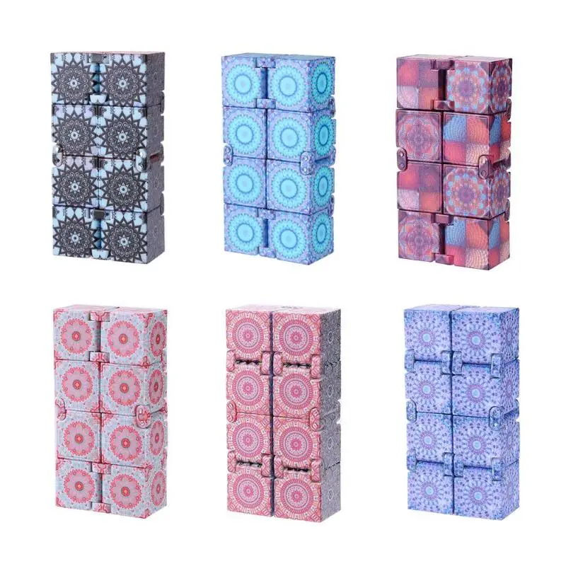 Кубик мандалы Infinity Cube для повседневного использования магический куб снятия