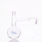 Полностью стеклянный дистиллятор, колба с круглым дном, емкость 500 мл, Женский 2429, мужской 1423, колба для дистилляции