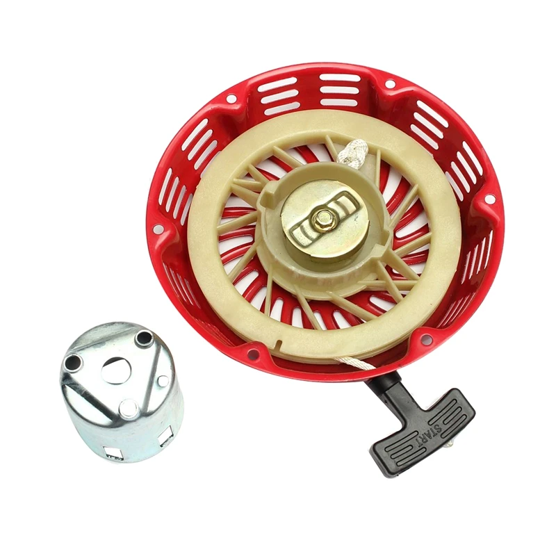 

Потяните Стартер Recoil с фланцем чашки набор для Honda Gx340 11Hp и Gx390 13Hp газонокосилка генератор Двигатель стартер веревка