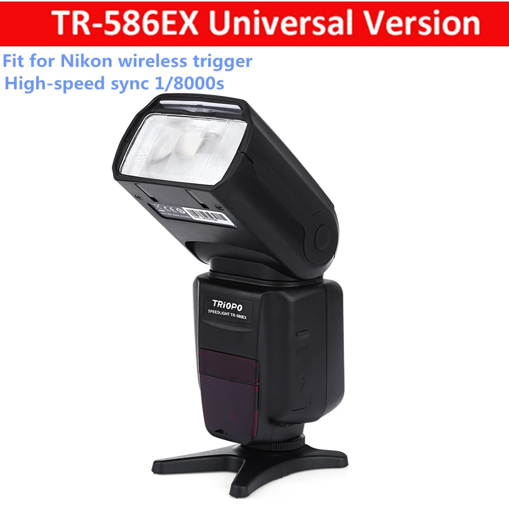 Лидер продаж! TRIOPO TR 586EX N Режим беспроводной вспышки ttl Вспышка Speedlite 1/8000 s для