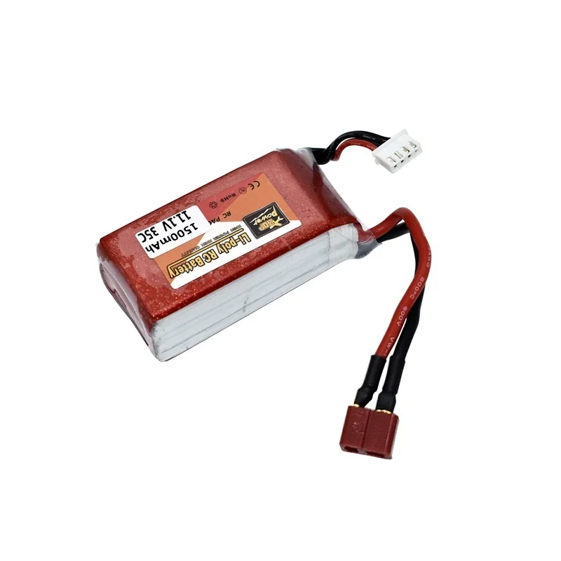 Высокая мощность 11 1 v 1500mAh 35C Lipo Bettary для Rc вертолета автомобиля лодки самолета