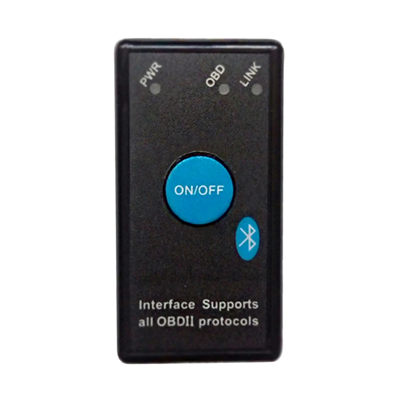 Super Eml327 V1.5 Bluetooth Obd2 Code Reader Car Diagnostic Tool Adapter Elm 327 Power Switch Scanner | Автомобили и мотоциклы