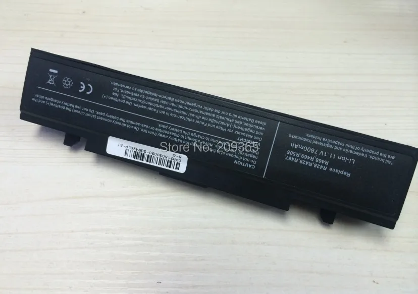 HSW 7800 мАч AA-PB9NC6B Аккумулятор для ноутбука SAMSUNG R540 R530 RV520 R528 RV511 NP300 R525 R425 RC530 R580 AA-PB9NC6W