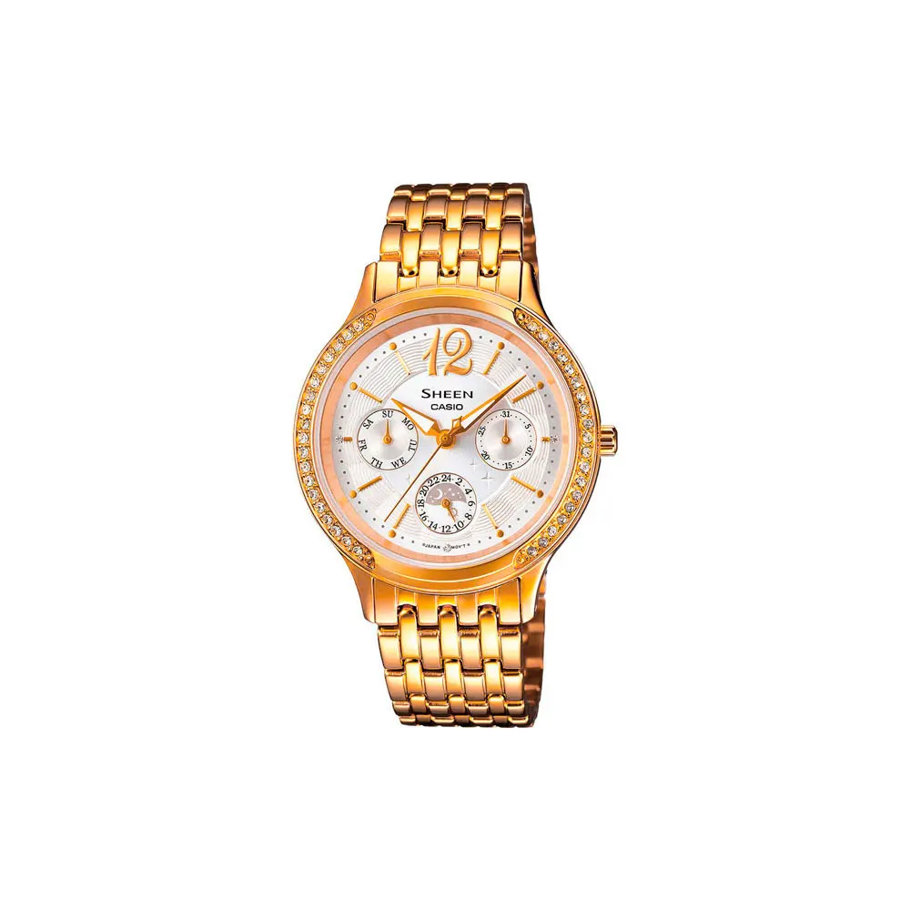 Наручные часы Casio SHE 3030GD 7A женские кварцевые|Женские наручные часы| |