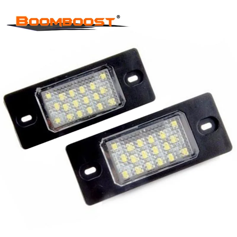 18Leds License Plate Lights Number Light For Porsche Cayenne 2PCS VW Touareg/Passat/Golf 5 5D touring SMD3528 | Автомобили и
