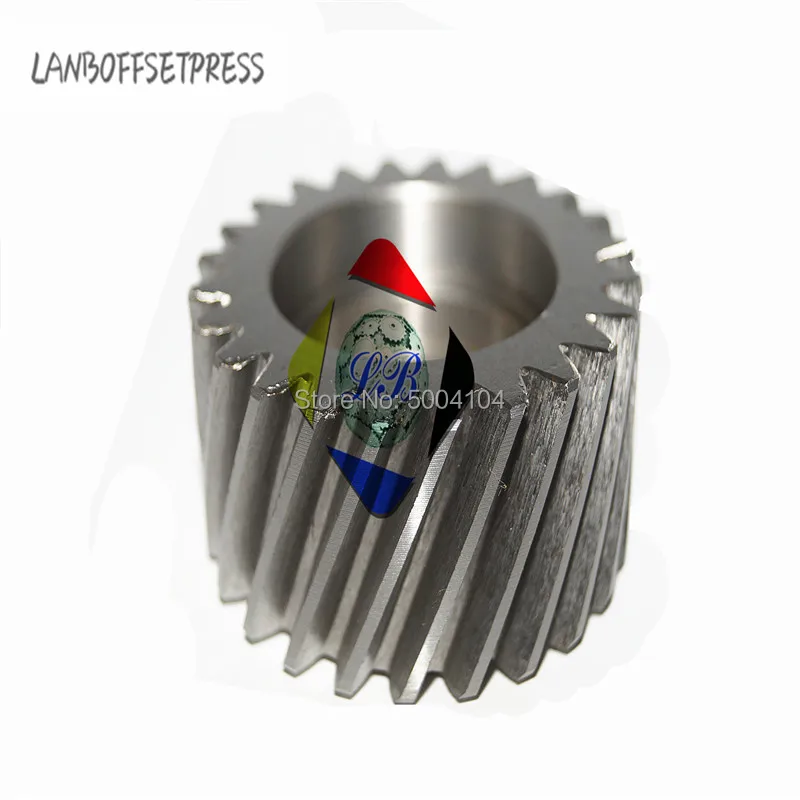 LANBOFFSETPRESS Roland 600 шестеренчатая машина roland офсетные печатные детали OD = 74 мм ID 46