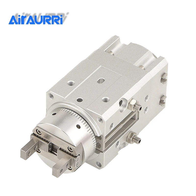 MRHQ 10D 90S 16D 180S/20D/25D SMC Поворотный захват 2 пальца цилиндрический вращающийся