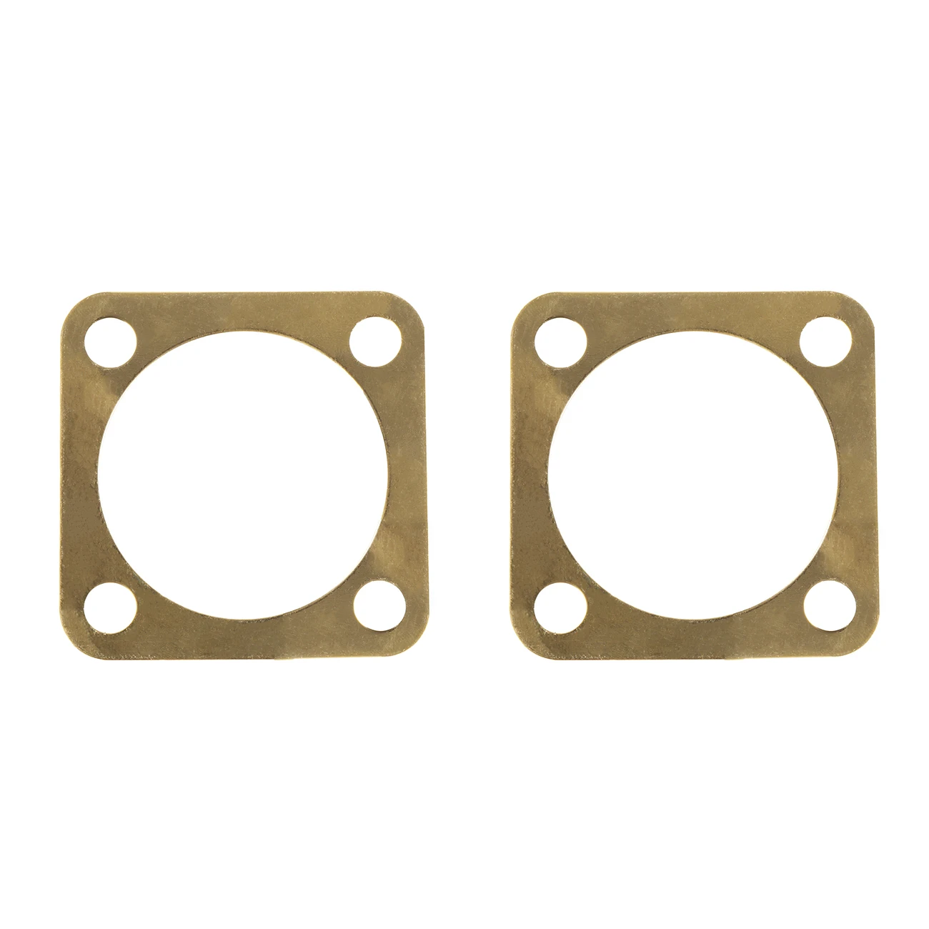 

2x Brass Cylinder Head Cover Gasket 66cc 80cc 2 Stroke Engine Motorized Bike