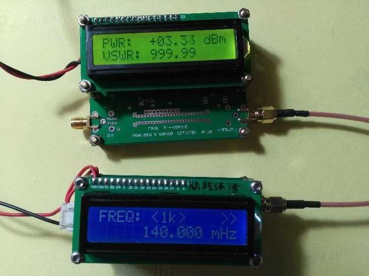 DYKB 5mHz 500 mHz простой стоячая волна SWR тестер метр VSWR рефлекторный мост Таблица для