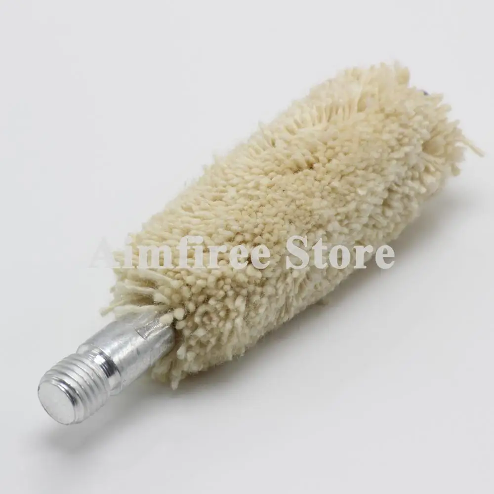 5Pcs/Lot 20GA Gauge Rifle Pistol Cotton Mop Brush Gun Cleaning Kit Thread 5/16&quot-26T Hunting Accessories | Спорт и развлечения