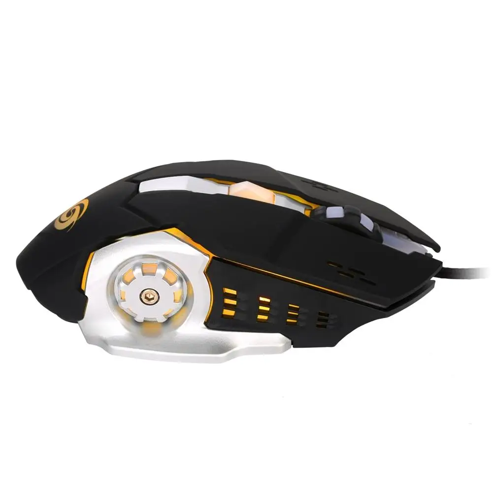 PPYY NEW K1026 Обычная игровая мышь 6 кнопок Led оптическая эргономичная Usb Проводная