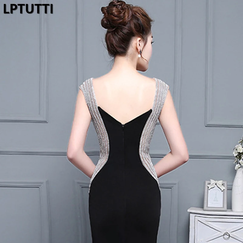 LPTUTTI Crystal New For Women Elegant Date Ceremony Party Prom Gown Formal Gala Events Luxury Long Evening Dresses | Свадьбы и
