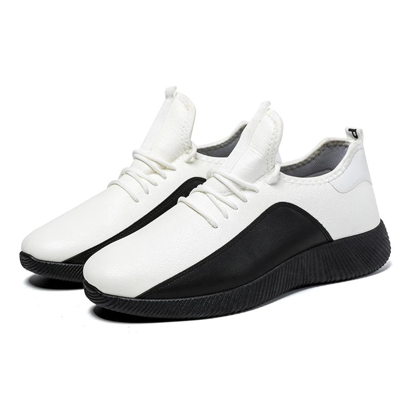 Torisky Shoes Man Fashion Outdoor Lace-Up for Men Microfiber Leather Casual Running Sneakers Men's | Обувь
