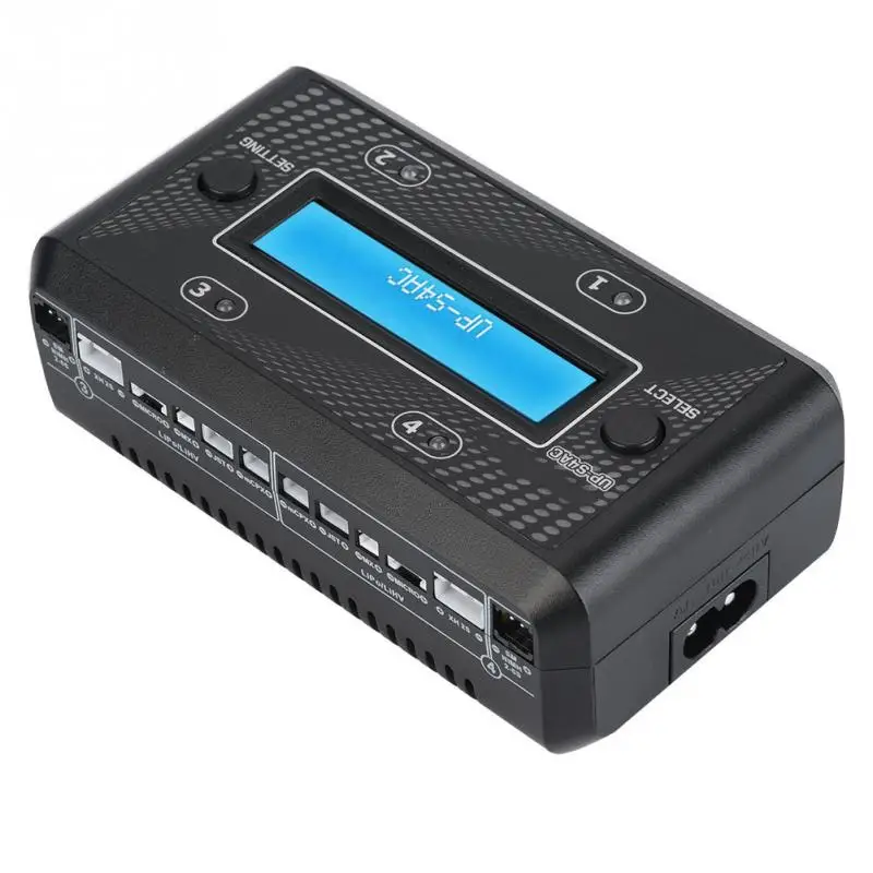 UP S4 батарея интеллектуальное зарядное устройство AC 100 240 В для LiPo/LiHV/NiMH/NiCd батареи