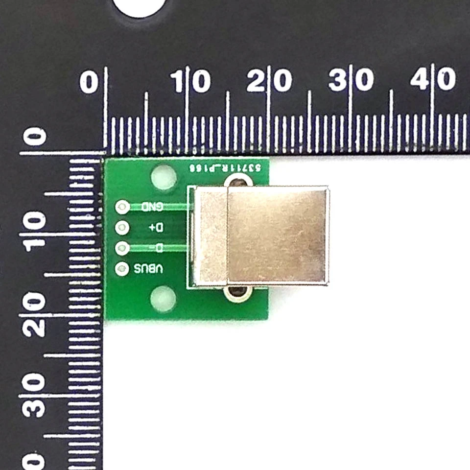 USB 05 usb адаптер с поворотным разъемом гнездо типа B соединительный кабель для